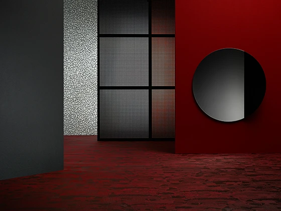 Set up for new collection 'Bolon By You' for Bolon, 2016