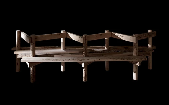 <b>Palizzata</b> bench for Riva 1920, 2015 - Photo © aMDL