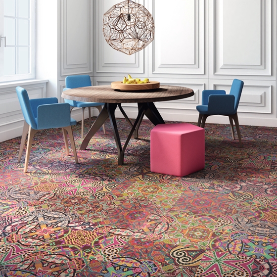 Lees storie Object Carpet: Creative puzzle for the floor