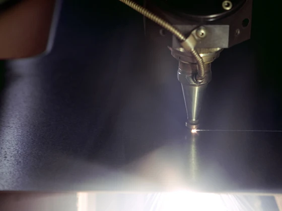 The laser-cut steel forms are pressed into shape, with off-cuts going straight back to the steel supplier, in line with Alape's ecologically minded credentials