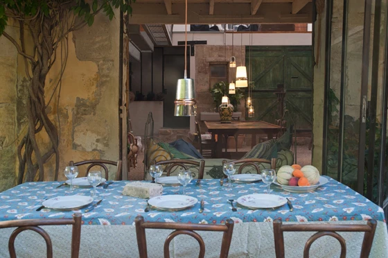 Top and above: The company’s Belle d’I Color and Belle d’I Chic pendant lights come in myriad jewel-bright colours, including turquoise and amber, and several metallic tones