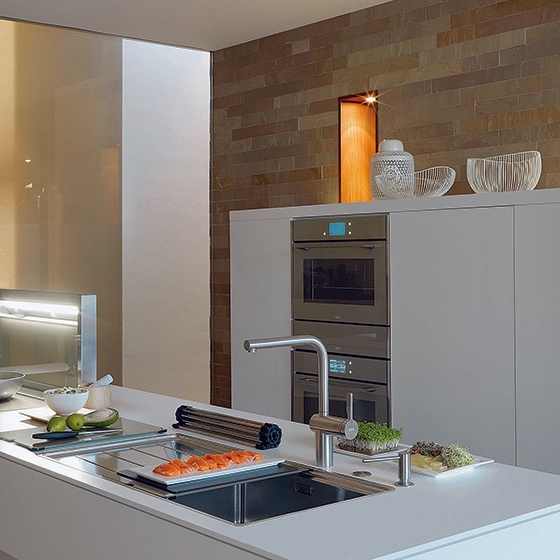 Lire l’histoire Franke: Systematic kitchens