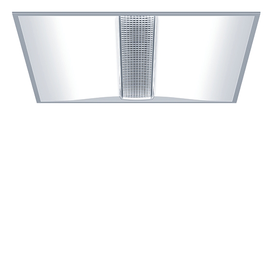 The MELLOW LIGHT portfolio encompasses a comprehensive range of rectangular and square luminaires in a wide variety of designs for ceiling-recessed or surface-mounted installation