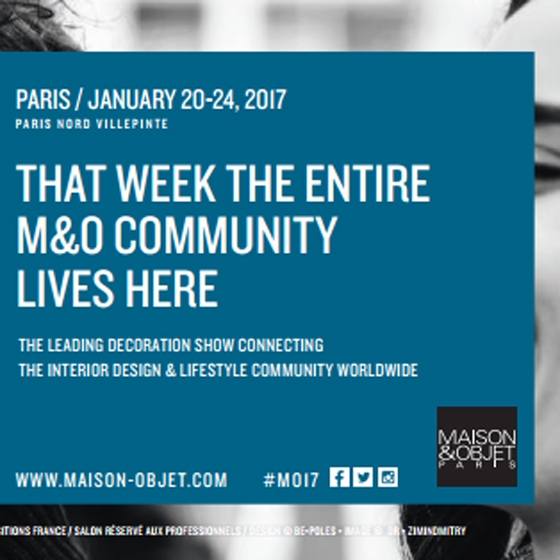 Lees storie Maison&Objet Paris, January 2017