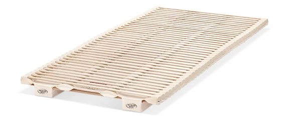 The heart of the bed system: the trimelles adapt to the user’s body – independently of his weight, size and anatomy.