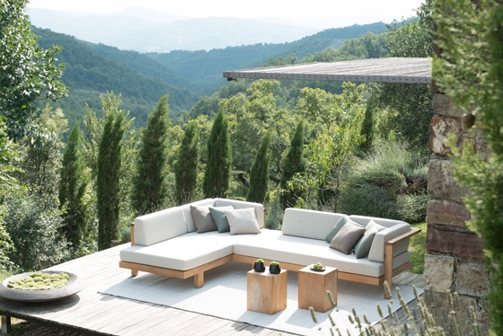 Belgian furniture brand Tribù was a pioneer of outdoor furniture designed as an extension of a house’s interior living spaces. The products provide a sense of “discreet luxury” suited to high-end environments