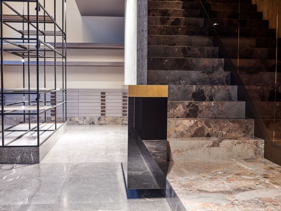 (Above) Studio Deewee, Ghent. (Below) Hieronymus flagship store, Zurich. Photos: Jean Pierre Gabriel