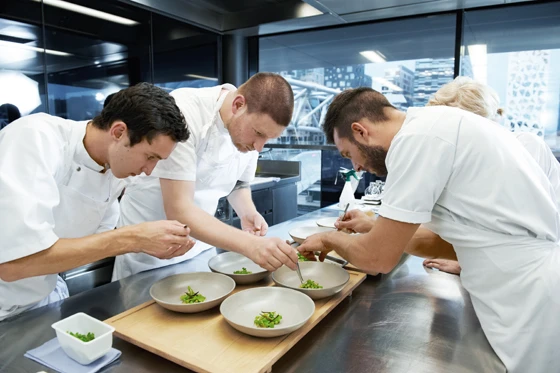 Gaggenau has worked extensively with professional chefs to ascertain what delights and frustrates them about its products. The resulting designs bring domestic cooks all the advantages of a professional kitchen