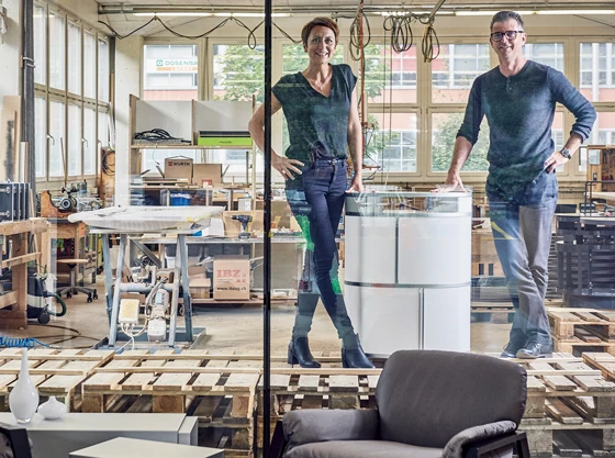 Betül Cam (links). Mark Werder (rechts)