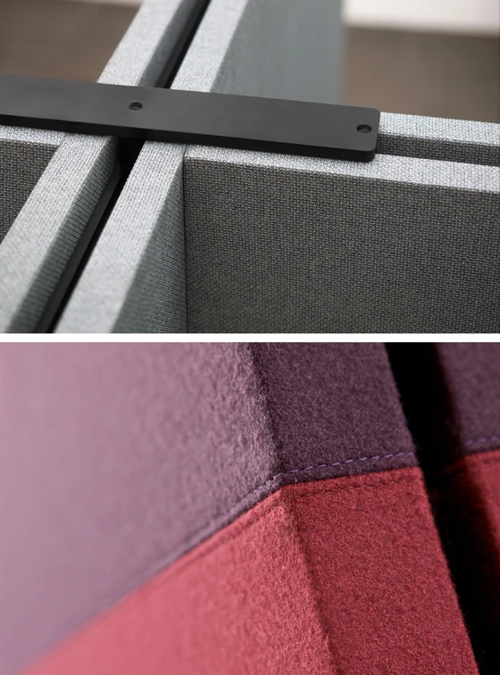 On and on and on: Product longevity means no material degradation over time, and, as a result, no reduction in acoustic performance – as well as no chemical emissions