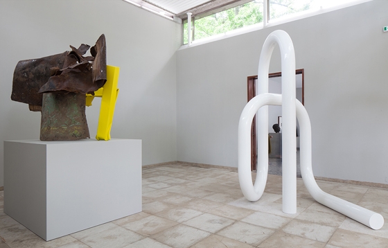Giacometti’s refusal to show at the Venice Biennale functions as point of departure for Carol Bove's sculptural work at the Swiss Pavilion, which turns absence into material presence