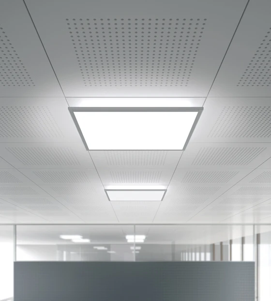 The homogeneous light impression at the ceiling obtained by the indirect light component supports the biodynamic effect of the IDOO.fit in combination with the PULSE VTL light management system