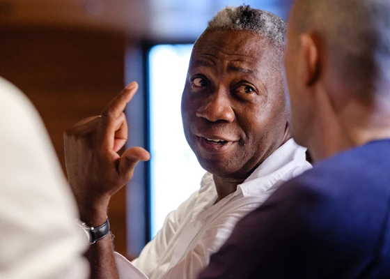 Charles O. Job is impressed by Swiss inventiveness