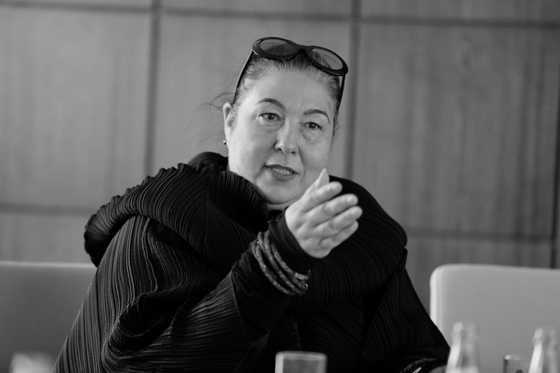 Swiss interior designer Ushi Tamborriello is part of the prominent think tank that developed the Expo, the new exhibition format for the contract industry