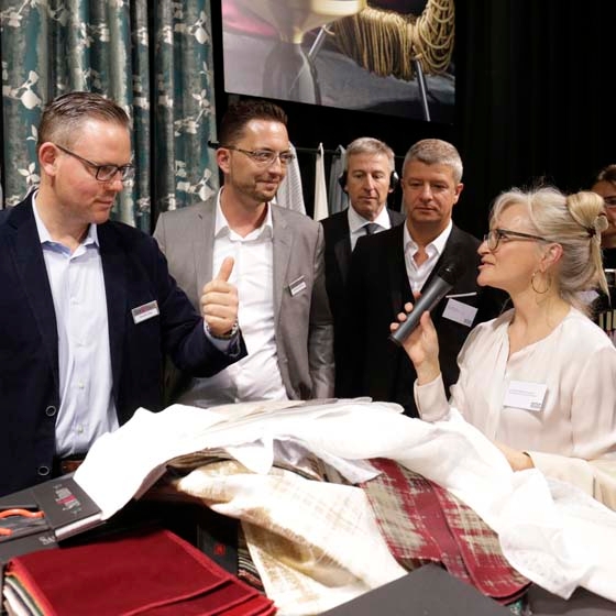 Lees storie Material world: Heimtextil 2018