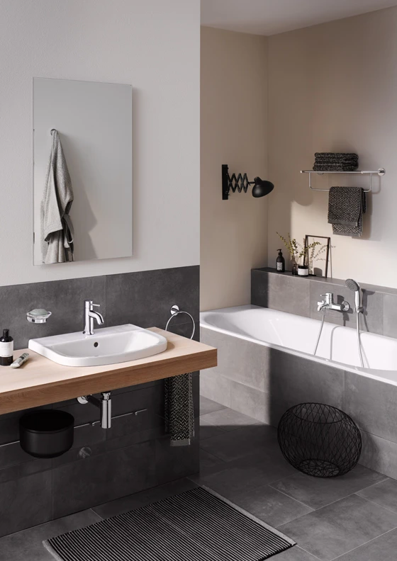 The Bau Ceramic range features an understated aesthetic that makes it extremely versatile and suited to use in a wide range of contexts, from residential to commercial projects