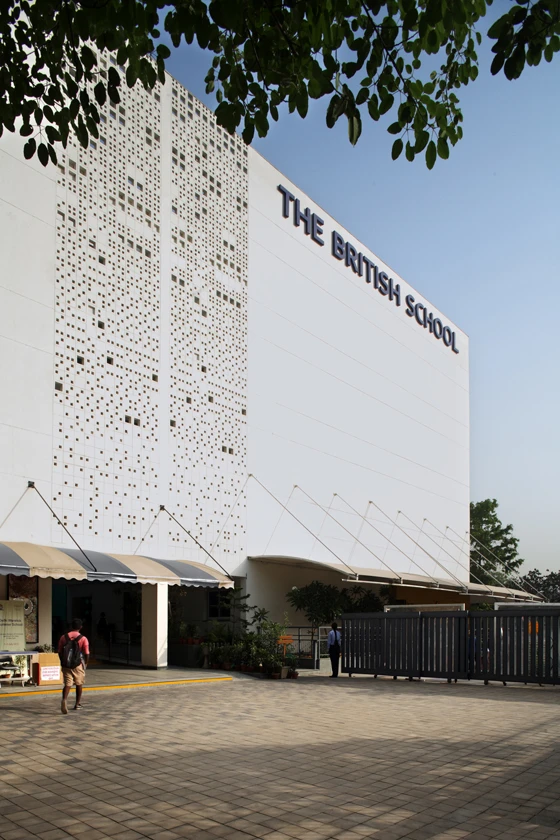 The British School in New Delhi; Morphogenesis (2016); Foto: Jatinder Marwaha