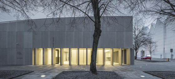 Award winners, side by side: Barozzi Veiga's Szczecin's Philharmonic Hall stands adjacent to KWK Promes-designed Dialogue Centre Przełomy. Photos: Hufton + Crow (top), Juliusz Sokolowski (middle and bottom)