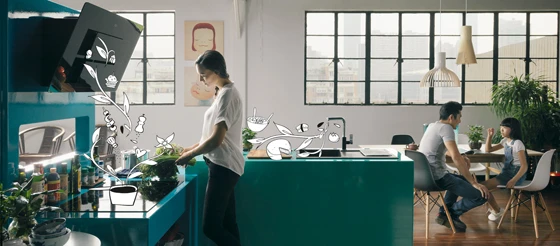 Kitchen united: premium Swiss kitchen brand Franke's Maris product line is designed to bring families together. Super-functional and with the cleanest of lines, it marries clean lines with top performance and easy operation