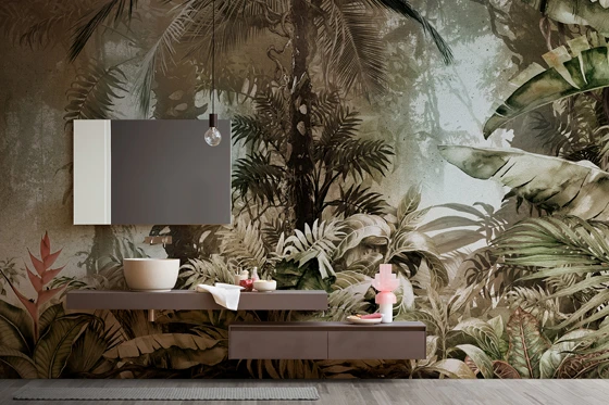 Inkiostro Bianco's luxurious floral collection "Wallcovering 2017/18" brings four sophisticated styles to your walls: Tropical, oriental, romantic or modern