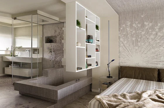 EQ.Dekor fibre-glass makes graphically customised floor and wall coverings possible in high-traffic spaces that are also prone to splashes and spillages. Think kitchens and bathrooms, in both contract and residential contexts