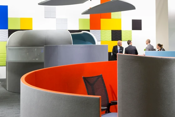 Colour and shape: Orgatec is a voyage of discovery for industry insiders. New surprises are ensured by the wide, diverse variety of  top-class exhibitors, and an exclusive supporting programme