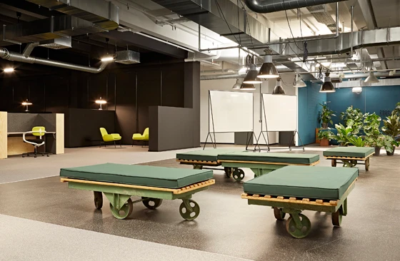 Collabor8 co-working space of the Otto Group, Hamburg (Interior Design: PLY atelier) © Julia Maria Max