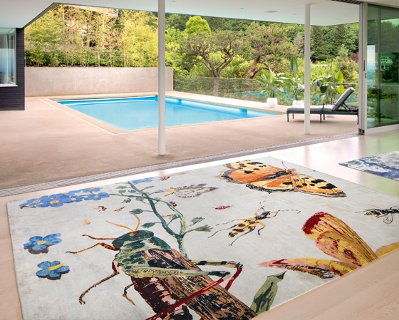 Staging intimacy in a cooperation between carpet producer, blogger and carpet dealer at private homes. © Rug Star, The Ruggist and Christine Millinger